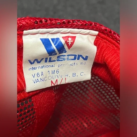 Vintage 80s Coca-Cola Classic Trucker Hat – Retro Red Foam & Mesh Snapback - Picture 5 of 5